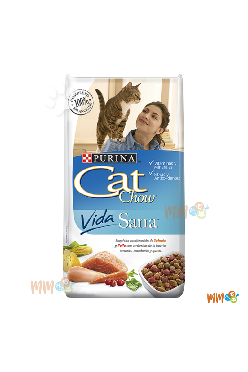 PURINA CAT CHOW VIDA SANA PARA GATO -Secos