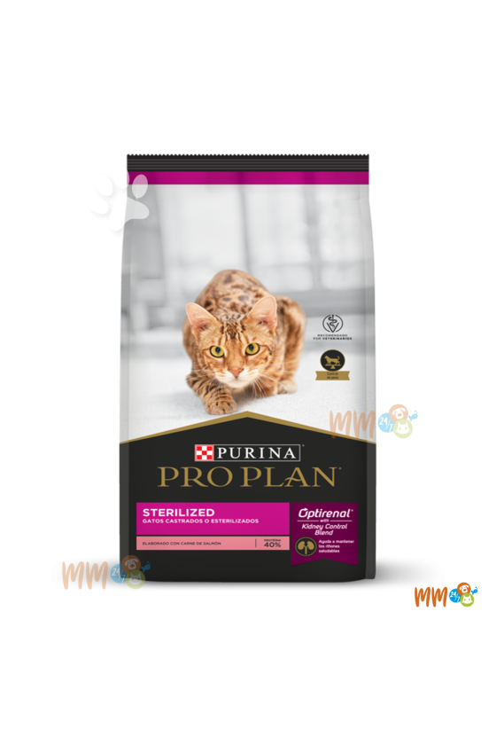 PURINA PROPLAN ESTERILIZADO CON OPTIRENAL PARA GATO -Medicados