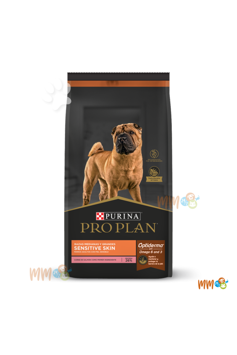 PURINA PROPLAN PERRO SENSITIVE SKIN ADULTO -Medicados