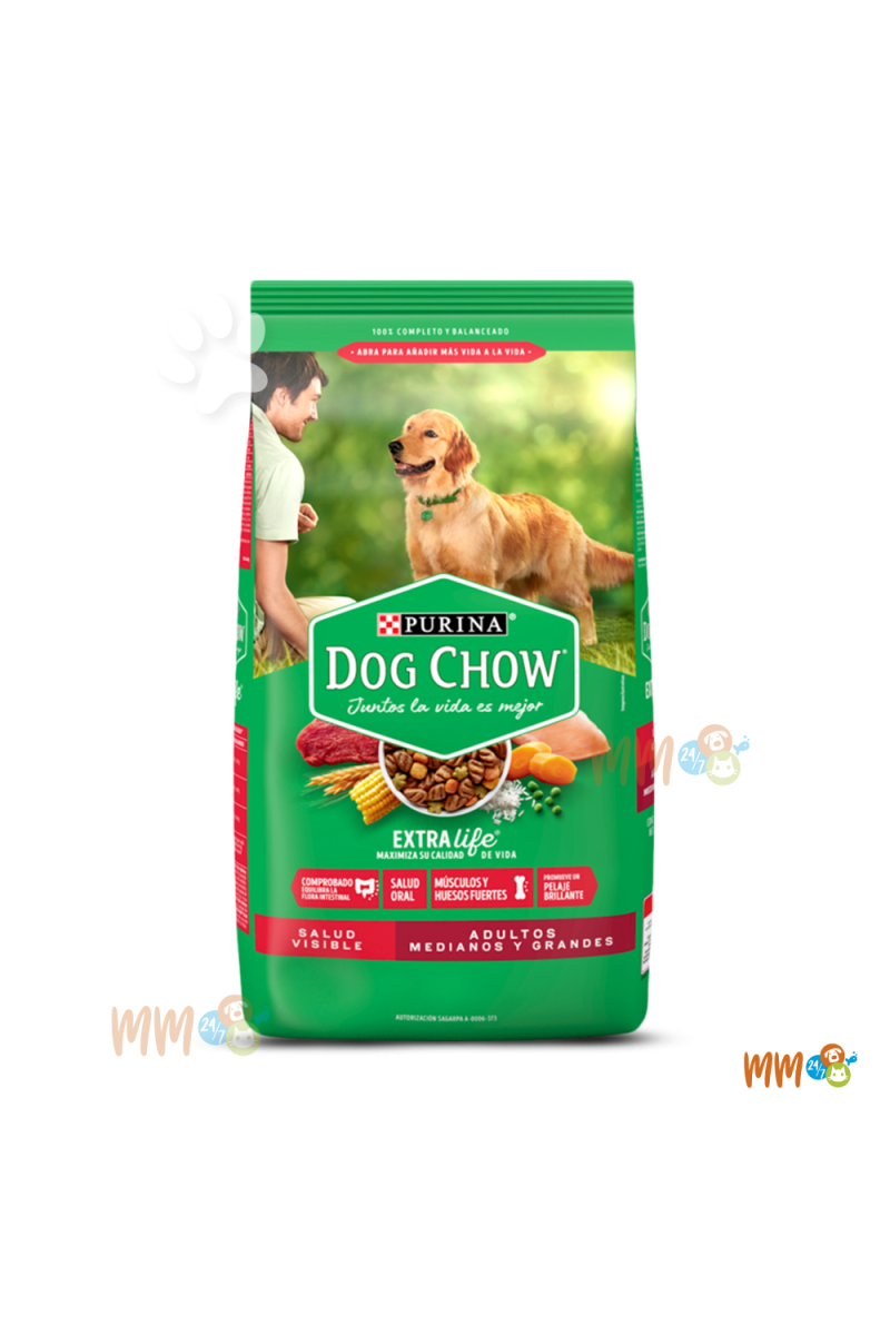 PURINA DOG CHOW PERRO RAZA MEDIANA Y GRANDE ADULTO -Secos