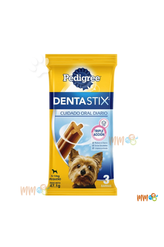 PEDIGREE SNACK DENTASTIX ADULTO RAZA PEQUEÑA -Bocaditos