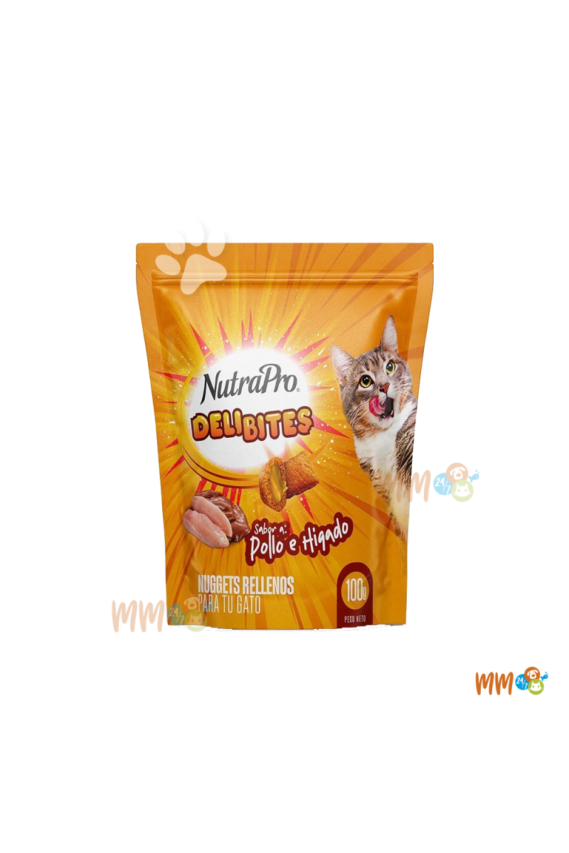 NUTRAPRO DELI BITES PARA GATO -Secos