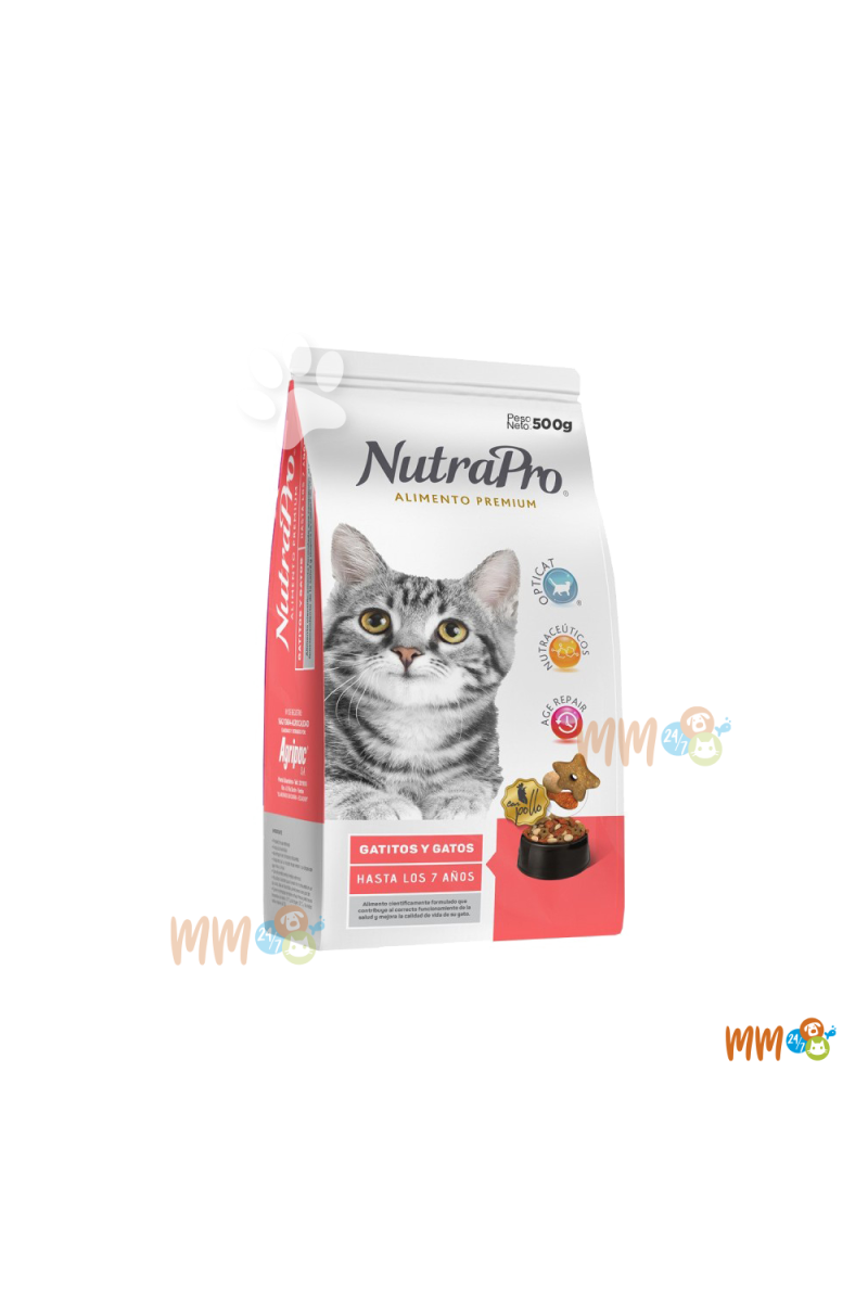 NUTRAPRO PARA GATITOS Y GATOS -Secos