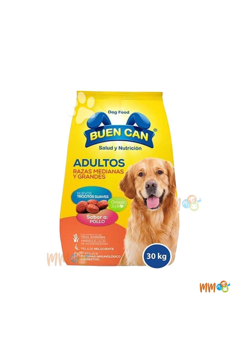 BUEN CAN PERRO RAZAS MEDIANA Y GRANDE ADULTO -Secos