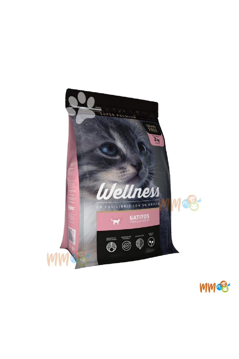 WELLNESS ALIMENTO PARA GATITO -Secos