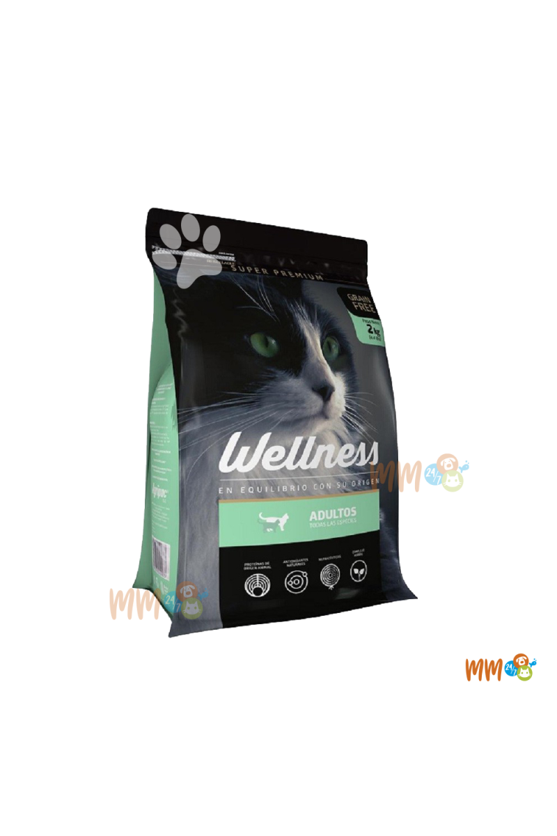 WELLNESS ALIMENTO GATO ADULTO -Secos