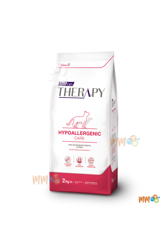 VITALCAN THERAPY HYPOARLLERGENIC PARA GATOS -Medicados