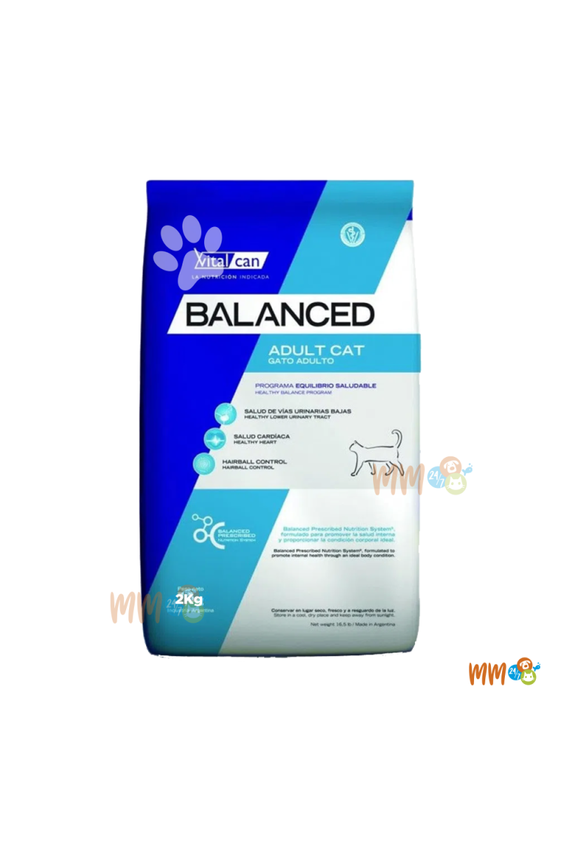 VITALCAN BALANCED PARA GATO ADULTO -Secos