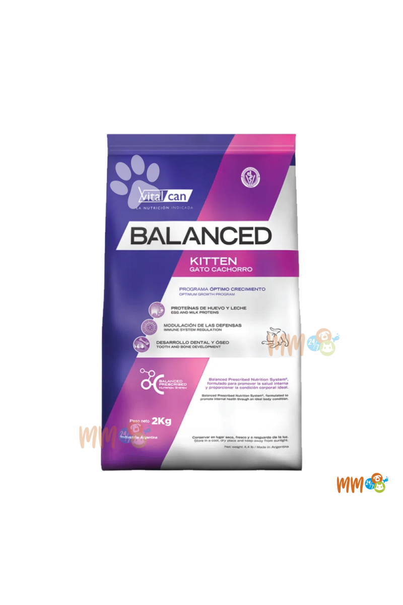 VITALCAN BALANCED PARA GATITO -Secos