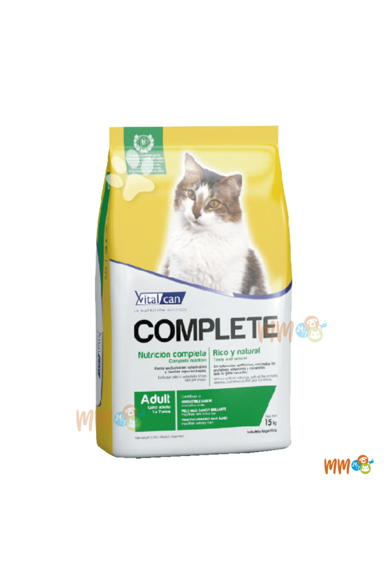 VITALCAN COMPLETE PARA GATO ADULTO -Secos