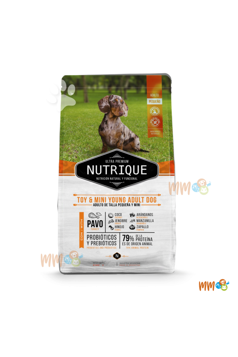 NUTRIQUE TOY & MINI YOUNG PERRO ADULTO -Secos