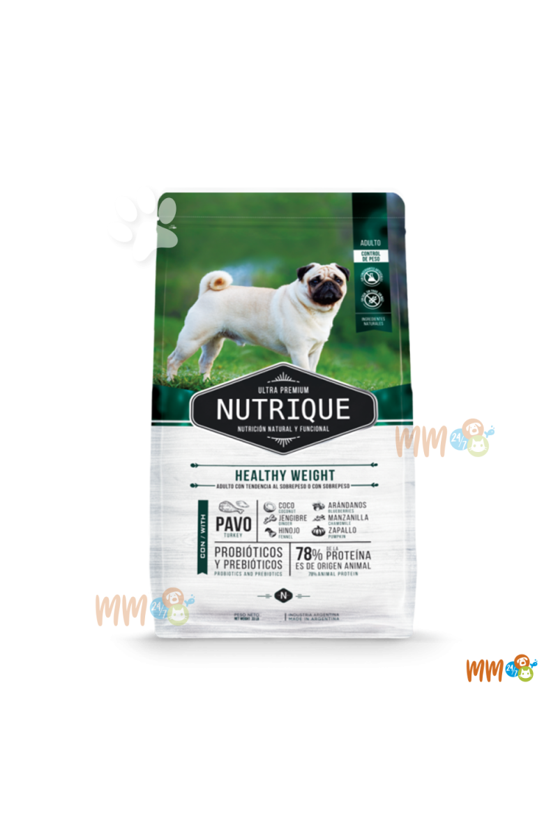 NUTRIQUE HEALTHY WEIGHT PARA PERRO -Medicados