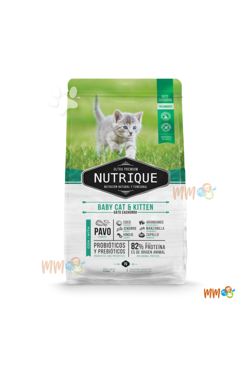 NUTRIQUE BABY GATO & KITTEN -Secos