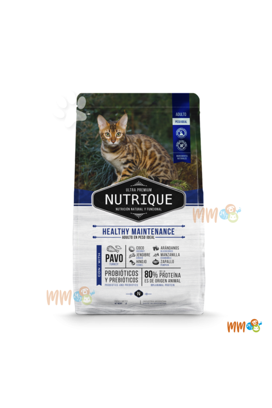 NUTRIQUE YOUNG HEALTHY MAINTENANCE GATO ADULTO -Secos