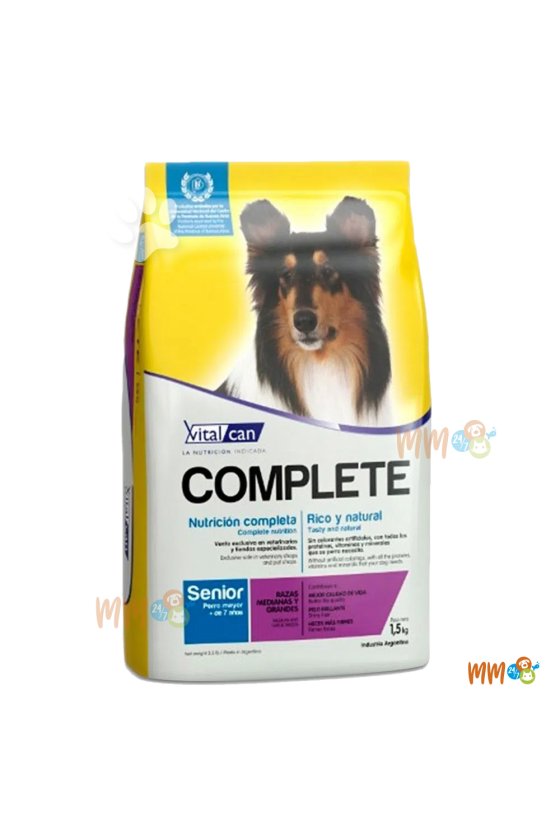 VITALCAN COMPLETE PARA PERRO SENIOR