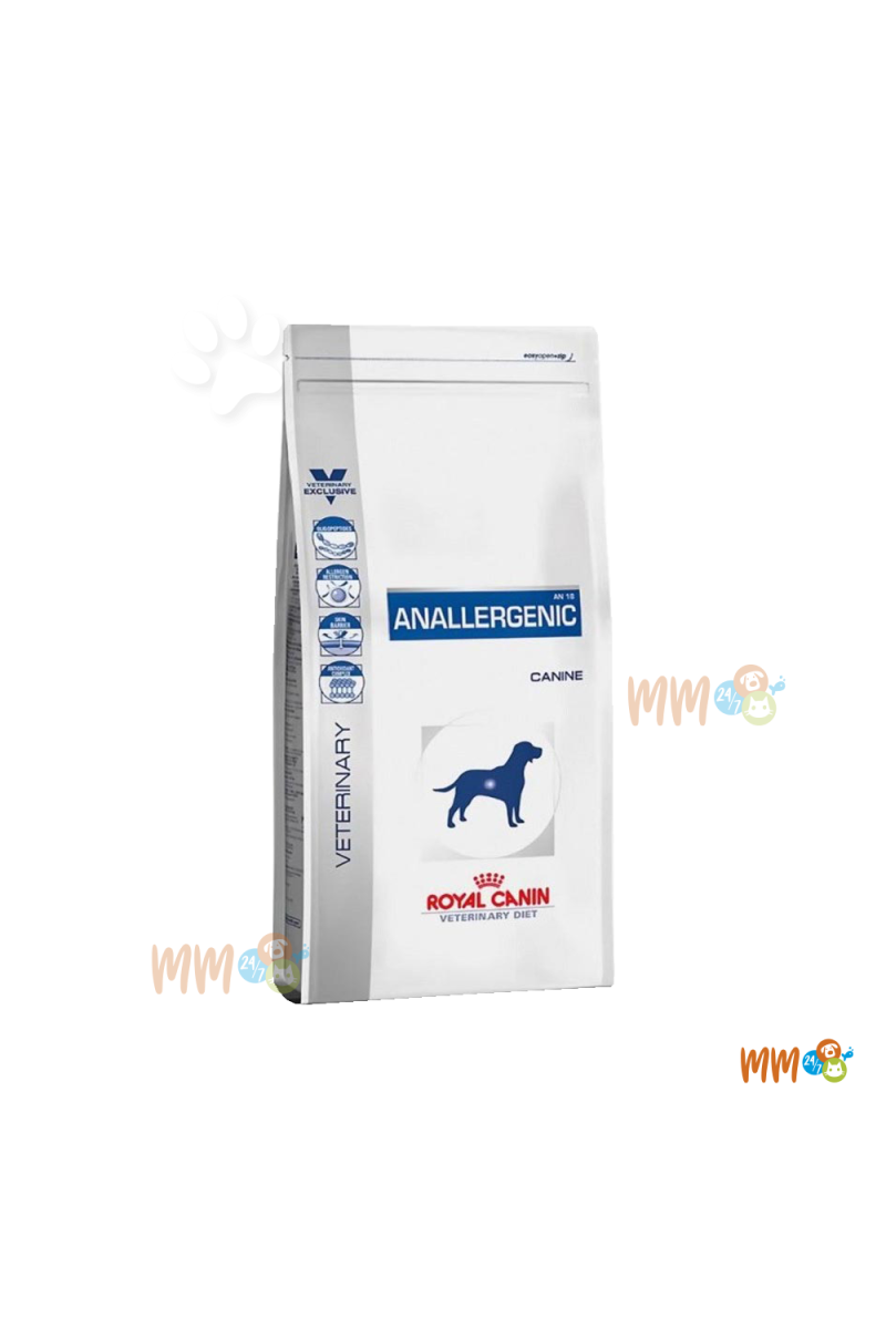 ROYAL CANIN ANALLERGENIC PARA PERRO -Alimentos