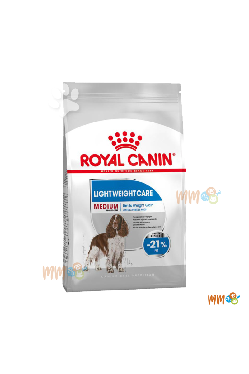 ROYAL CANIN MEDIUM PERRO LIGHT WEIGHT CARE -Secos