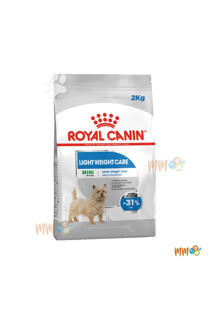 ROYAL CANIN MINI PERRO LIGHT WEIGHT CARE -Humedos