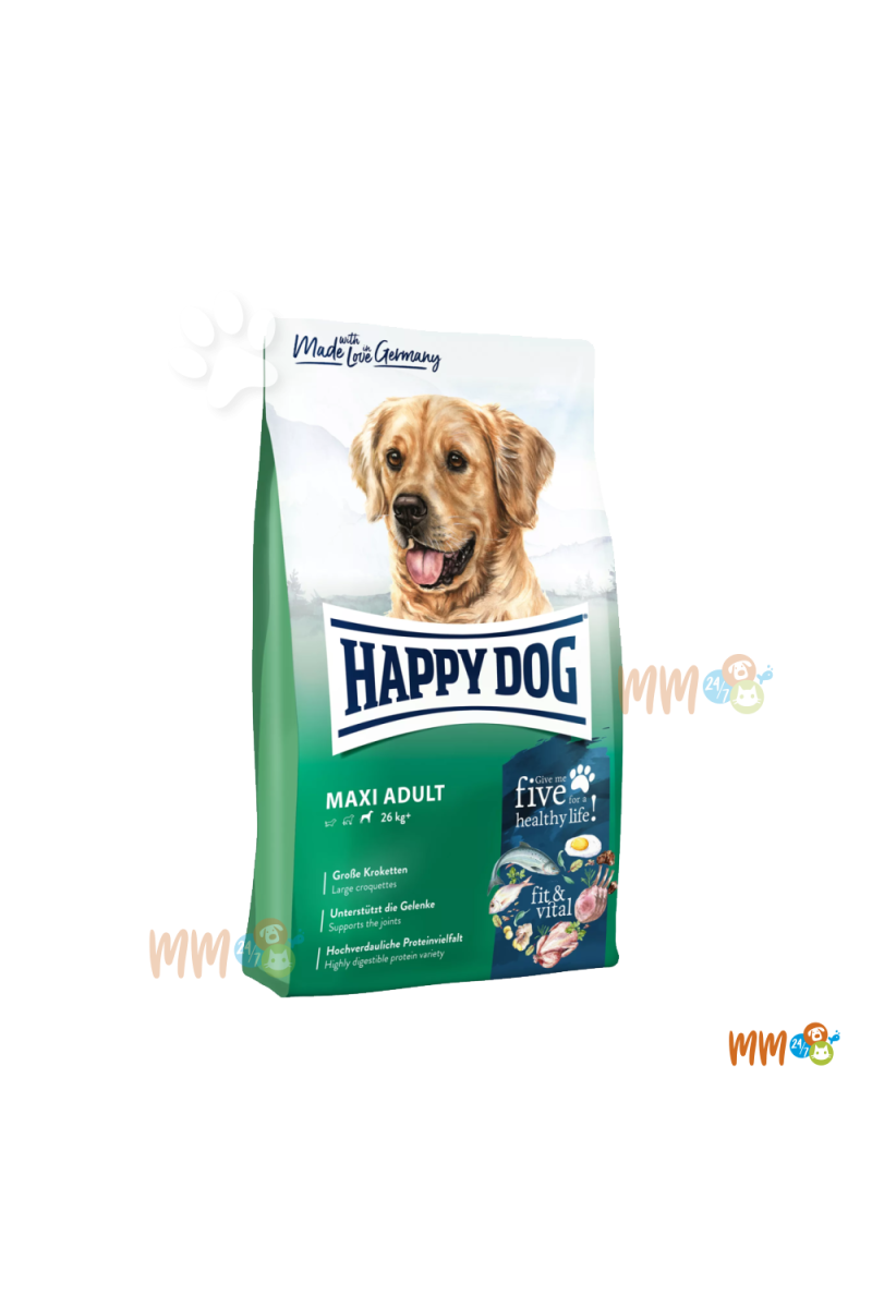 HAPPY DOG MAXI FIT Y VITAL PARA PERRO ADULTO -Secos