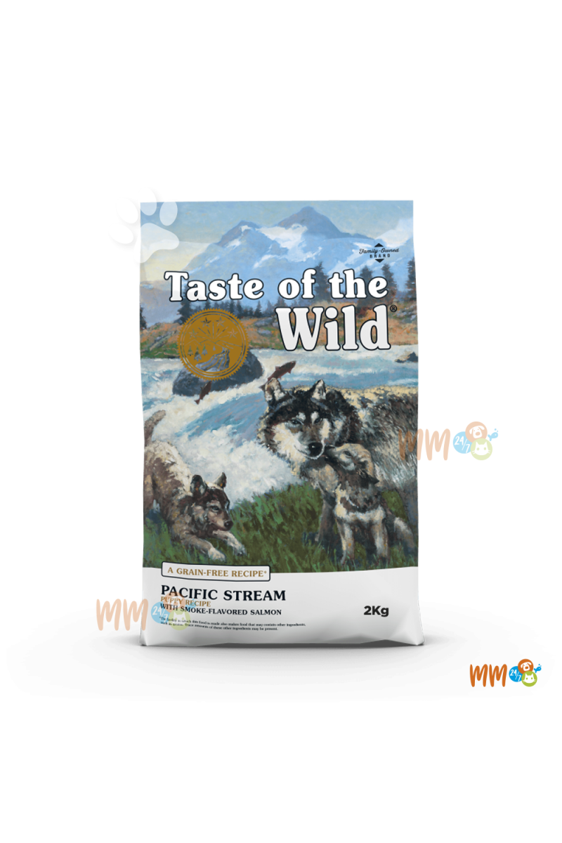 TASTE OF THE WILD PACIFIC STREAM PESCADO Y SALMON PARA PERRO CACHORRO -Secos