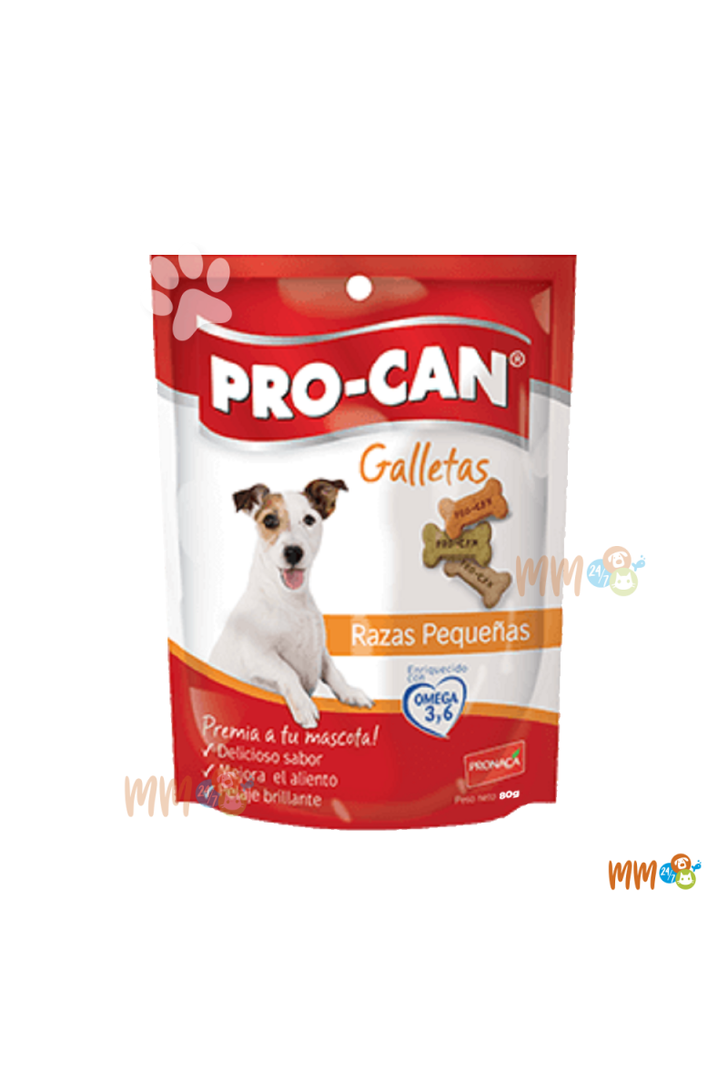 PRO CAN GALLETAS PERRO RAZA PEQUEÑA -Galletas