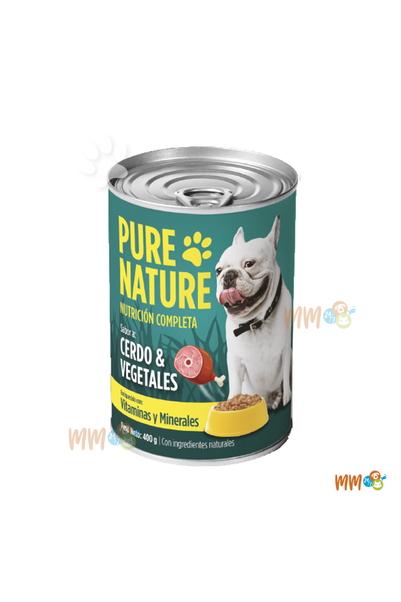 PURE NATURE ALIMENTO HUMEDO PARA PERRO 400G -Humedos