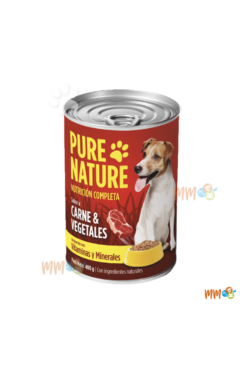 PURE NATURE ALIMENTO HUMEDO PARA PERRO 400G -Humedos