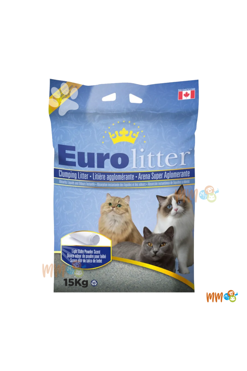 EURO LITTER ARENA PARA GATOS -Arenas