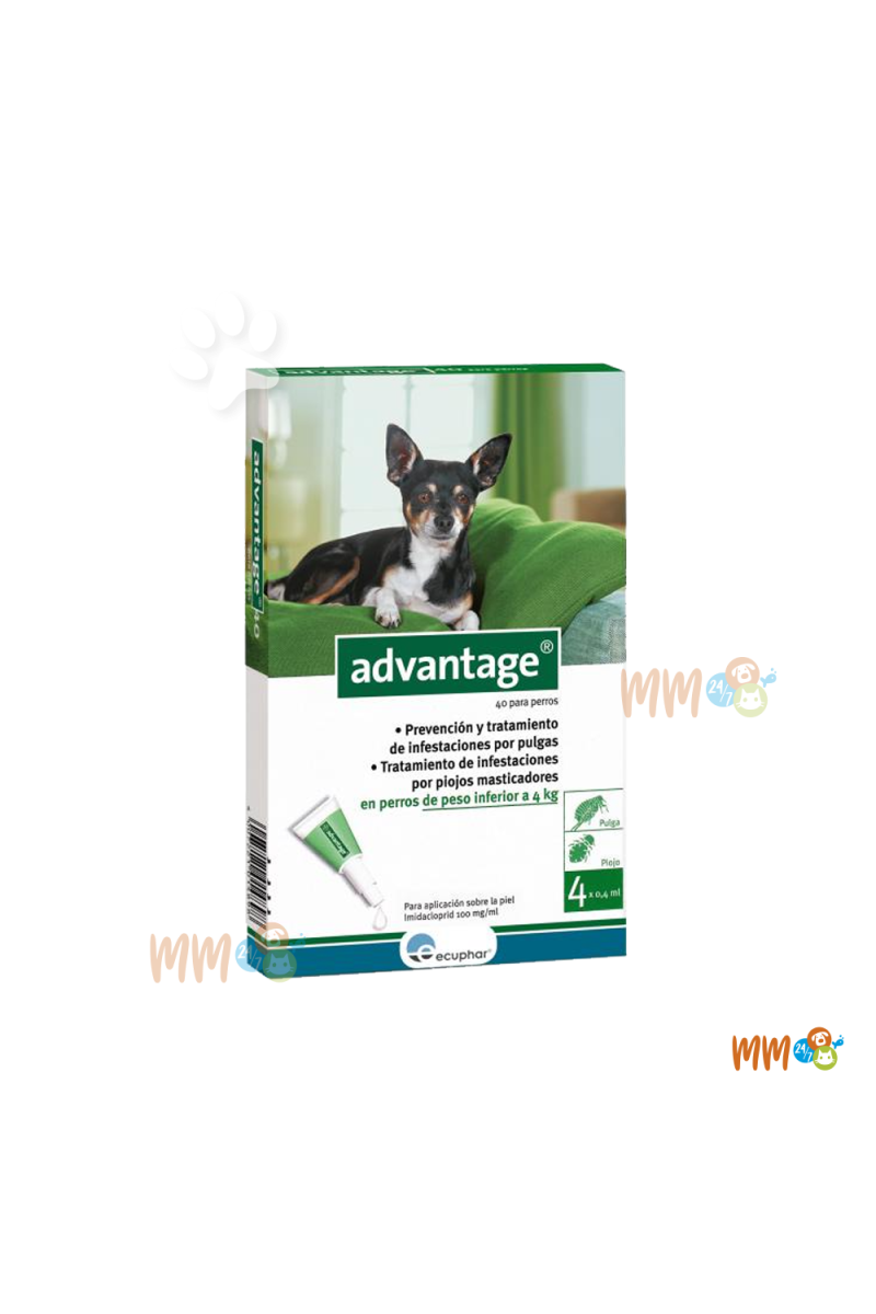 ADVANTAGE PIPETA PARA PERRO -Antiparasitarios