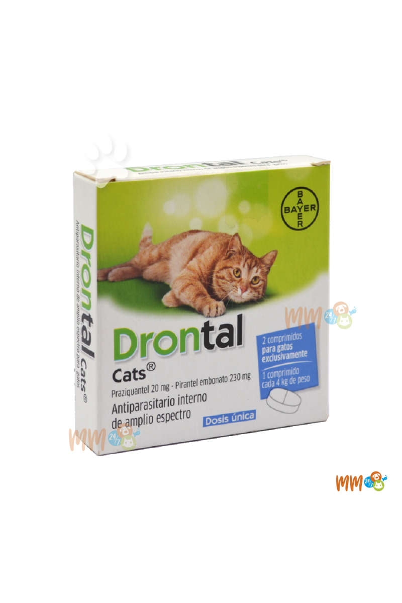 DRONTAL DESPARASITANTE PARA GATOS -Antiparasitarios