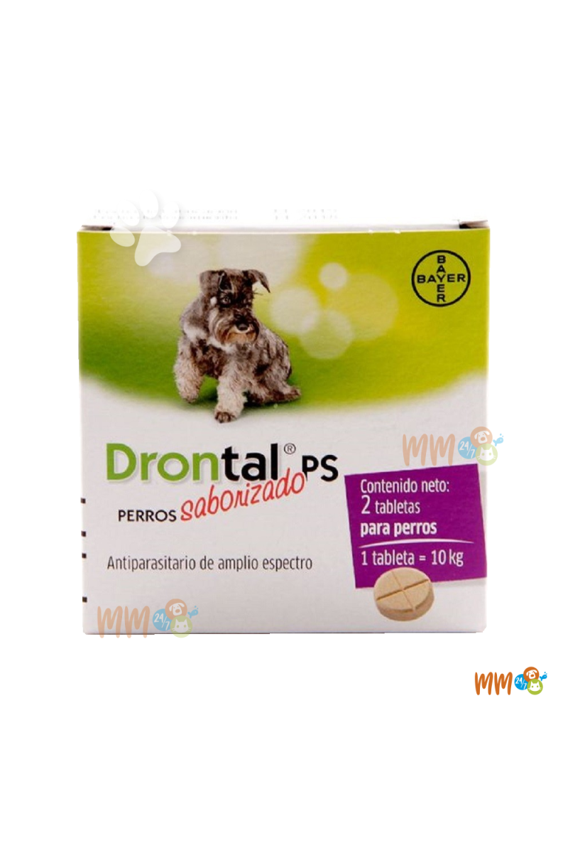 DRONTAL DESPARASITANTE PARA PERRO -Antiparasitarios