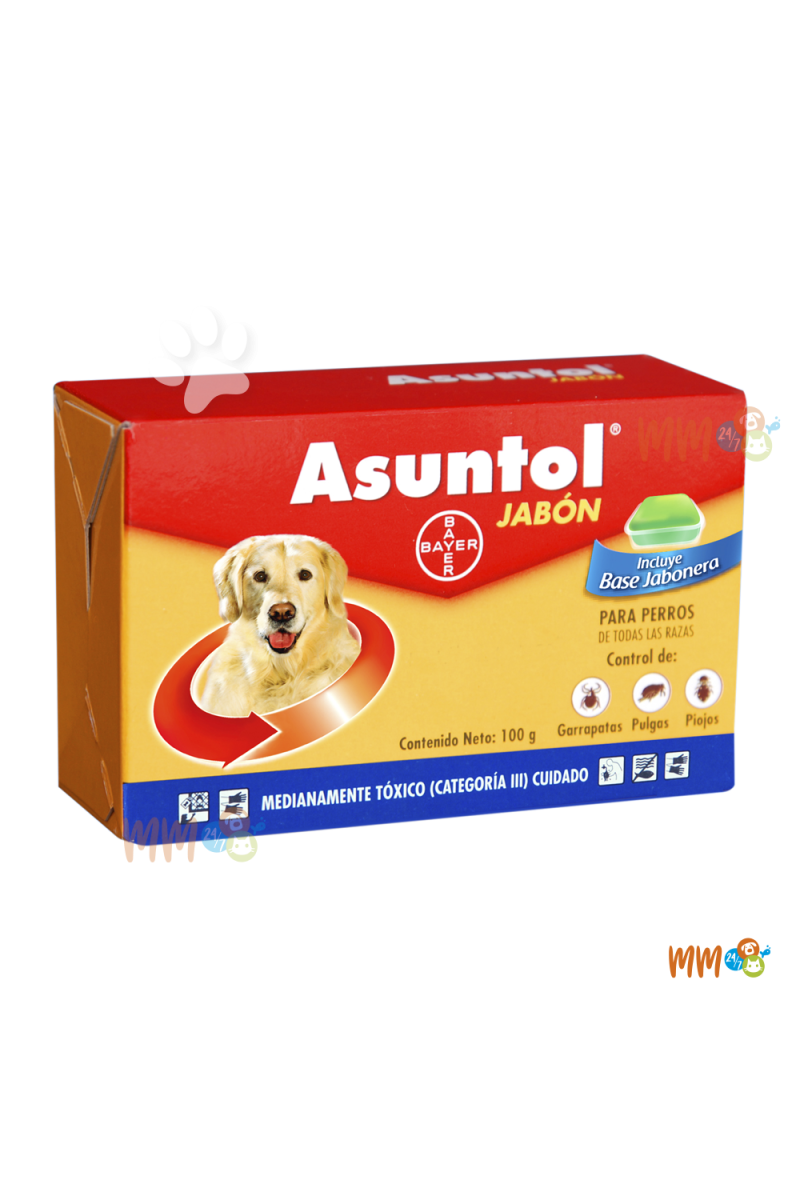 ASUNTOL JABON PARA PERRO -Antiparasitarios