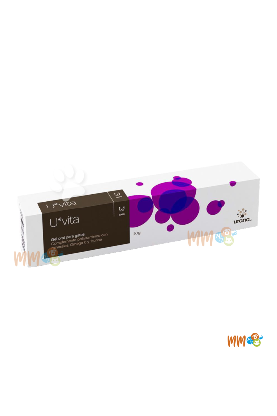 U VITA GEL ORAL PARA GATOS -Suplementos alimenticios y Vitaminas