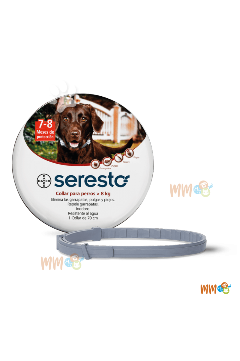 SERESTO COLLAR PARA PERROS Y GATOS -Antipulgas y Garrapatas