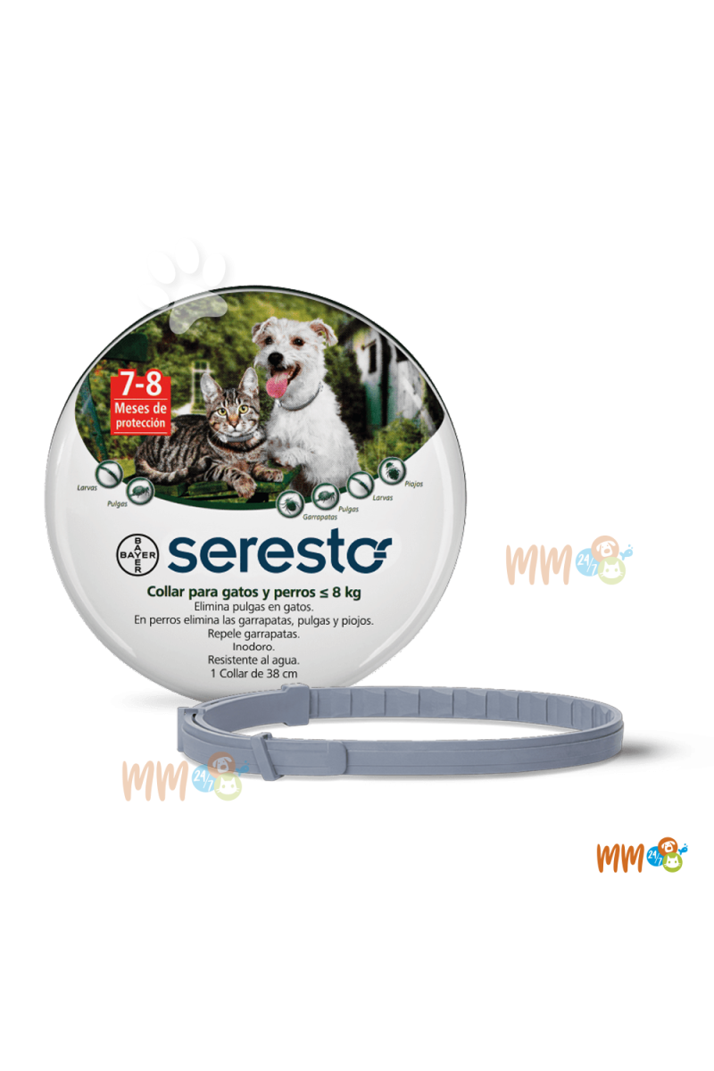 SERESTO COLLAR PARA PERROS Y GATOS -Antipulgas y Garrapatas