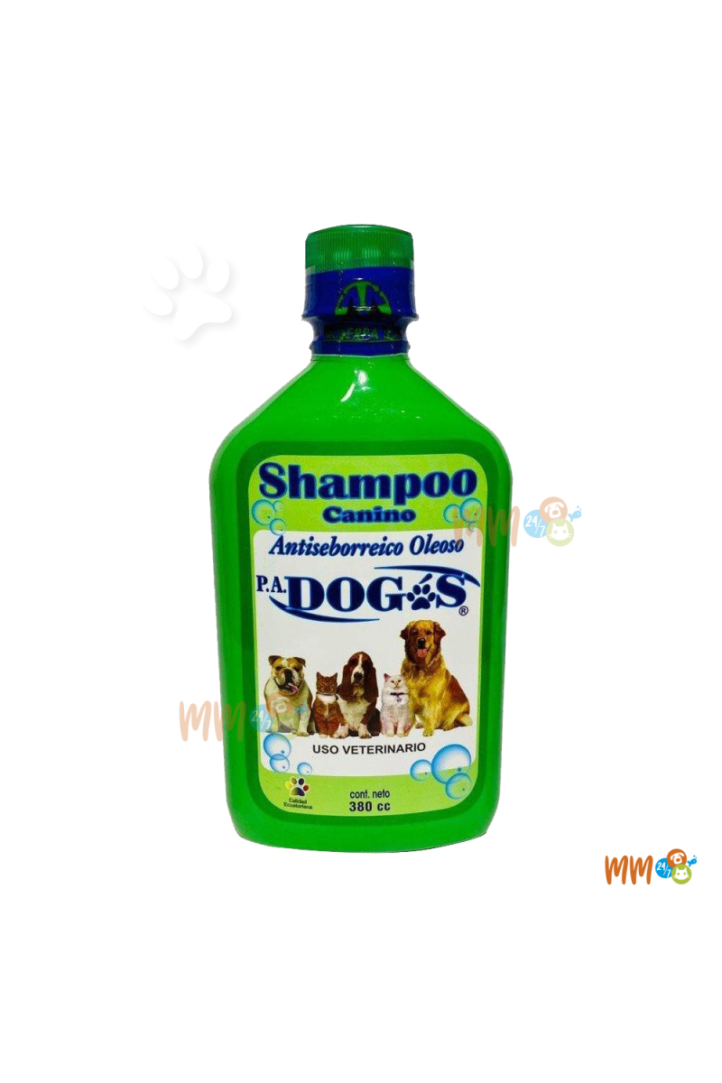 P.A. DOGS SHAMPOO MEDICADO PARA PERROS Y GATOS -Shampoo, Acondicionador y Jabón