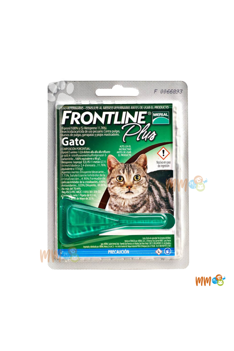 FRONTLINE PIPETA PARA PERROS Y GATOS -Antiparasitarios