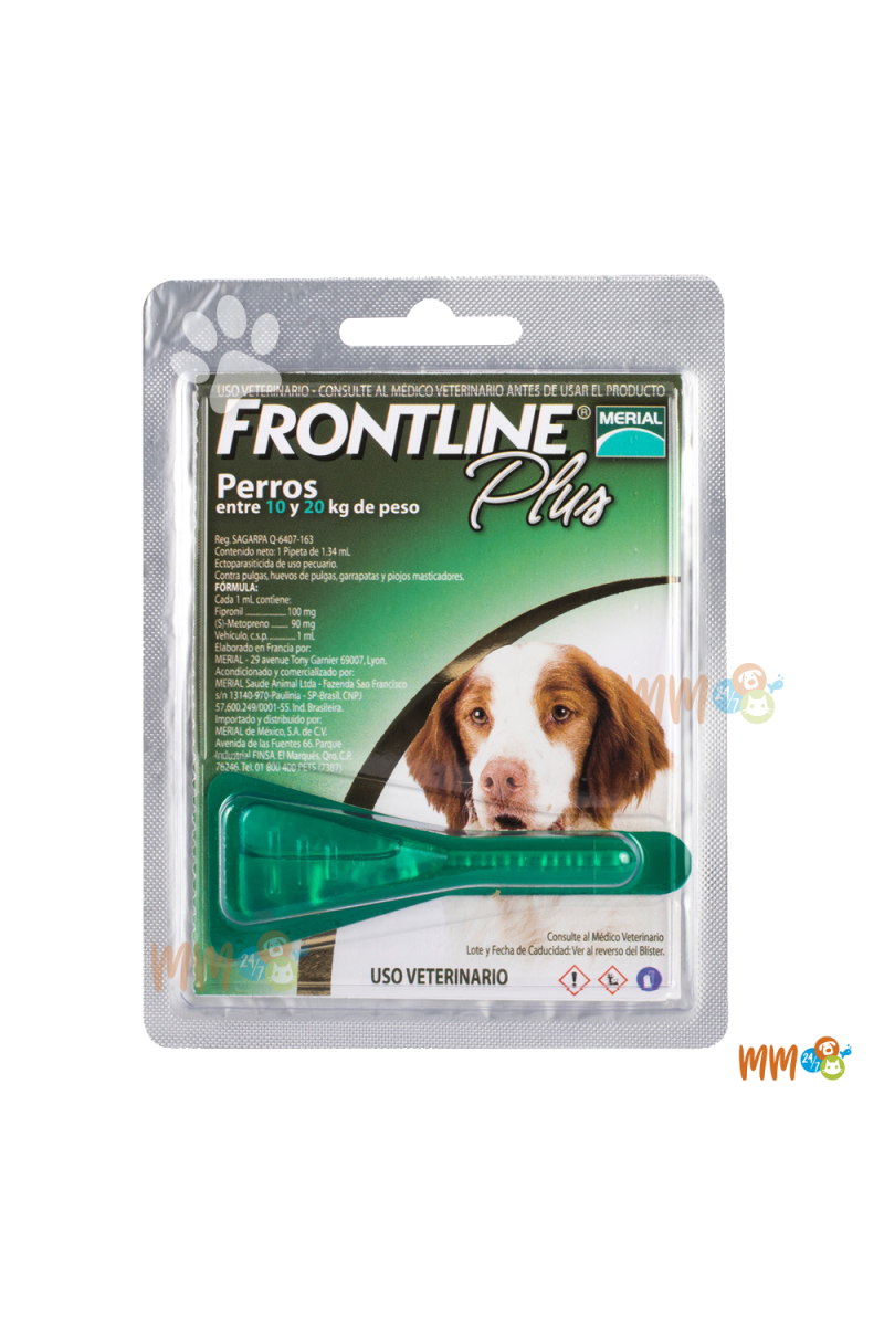 FRONTLINE PIPETA PARA PERROS Y GATOS -Antiparasitarios