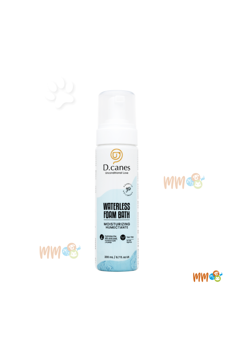 DCANES BAÑO SECO PARA PERROS -Shampoo, Acondicionador y Jabón