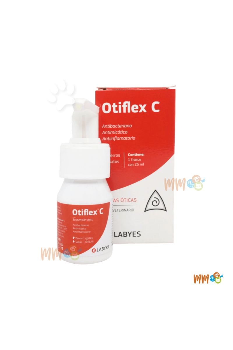 OTIFLEX C PARA PERROS Y GATOS -Recetados