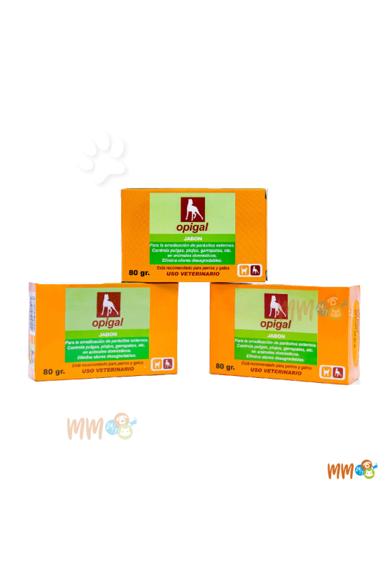 OPIGAL JABON PARA PERROS Y GATOS -Shampoo, Acondicionador y Jabón