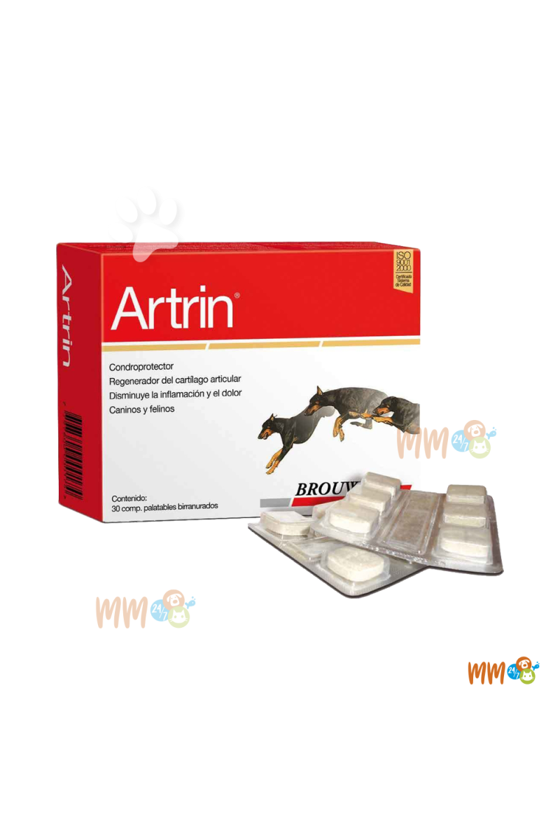 ARTRIN TABS COMPLEX PARA PERROS Y GATOS -Recetados