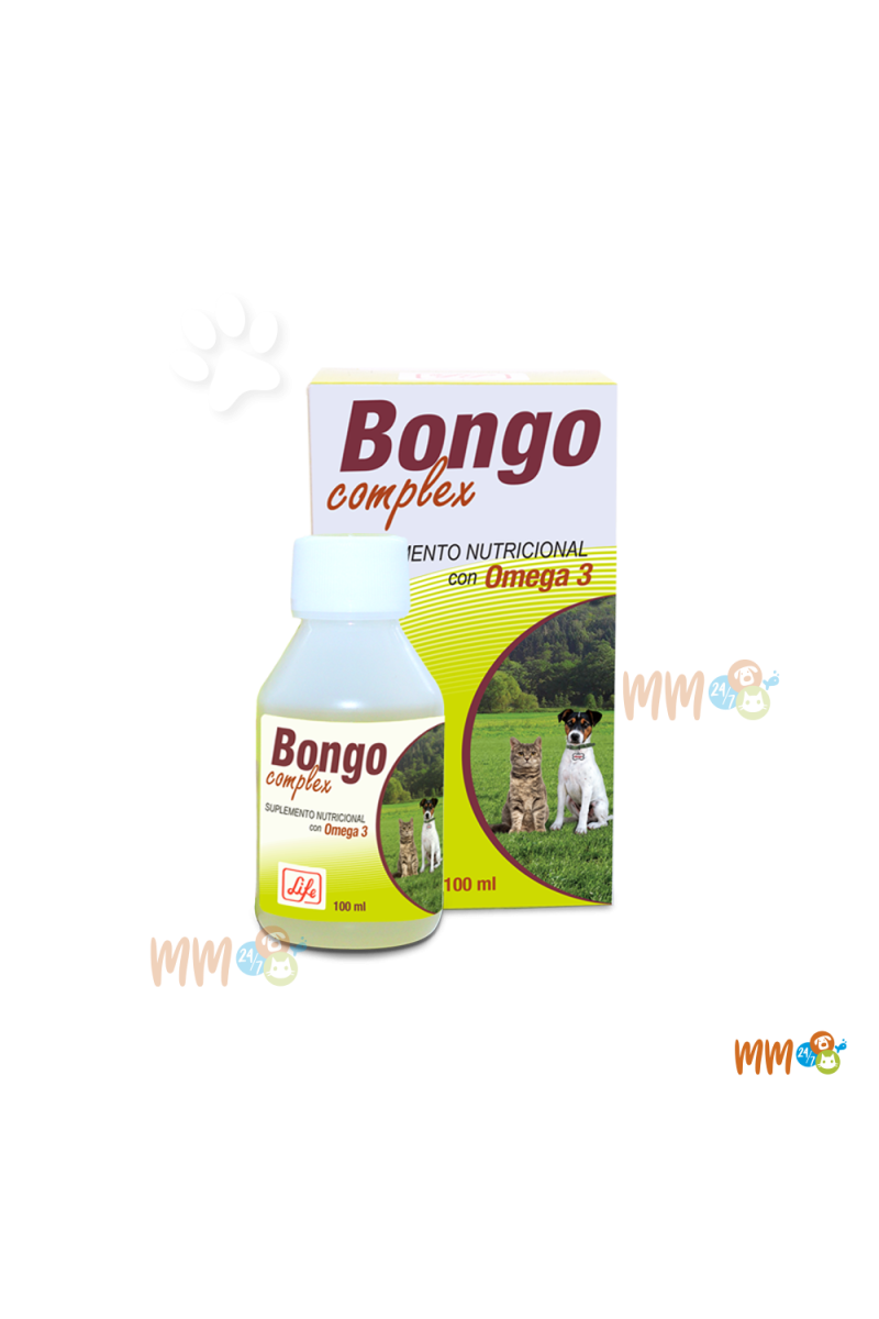 BONGO COMPLEX SUPLEMENTO PARA PERROS Y GATOS -Suplementos Vitamínicos