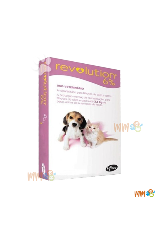 REVOLUTION 6% PIPETA PARA PERROS Y GATOS -Antiparasitarios