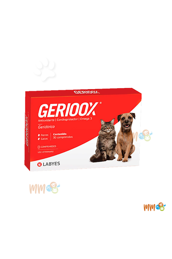 GERIOOX ANTIOXIDANTE PARA PERROS Y GATOS