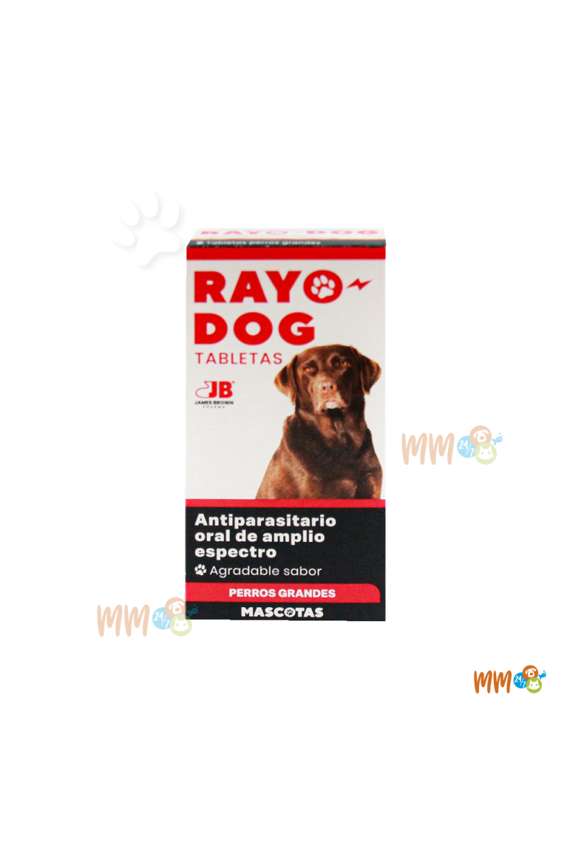 RAYO DOG ANTIPARASITARIO ORAL -Antiparasitarios