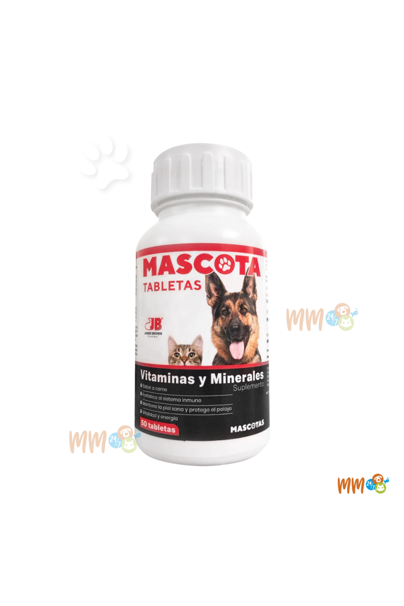 MASCOTA MULTIVITAMINICO PARA PERROS Y GATOS -Suplementos Vitamínicos