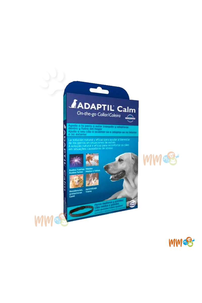 ADAPTIL CALM ON THE GO COLLAR PARA PERROS -Cuidados especiales